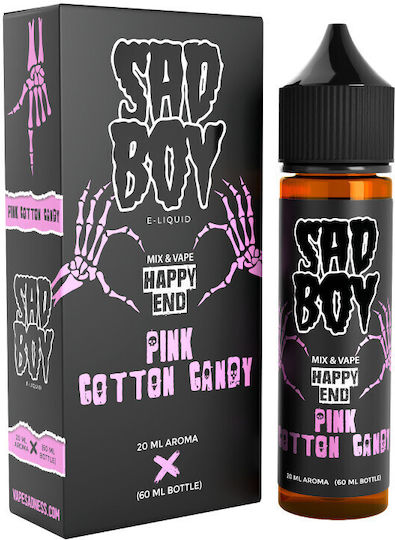 Sadboy Flavor Shot 20ml/60ml 1pcs Pink Cotton Candy