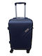 Felbags Cabin Hard Blue Travel Suitcase with 4 Wheels Height 55cm