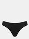 Nahtlose schwarze Bikinihosen Basic