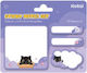 I-total Haftnotiz-Set Schwarze Katze XL3108