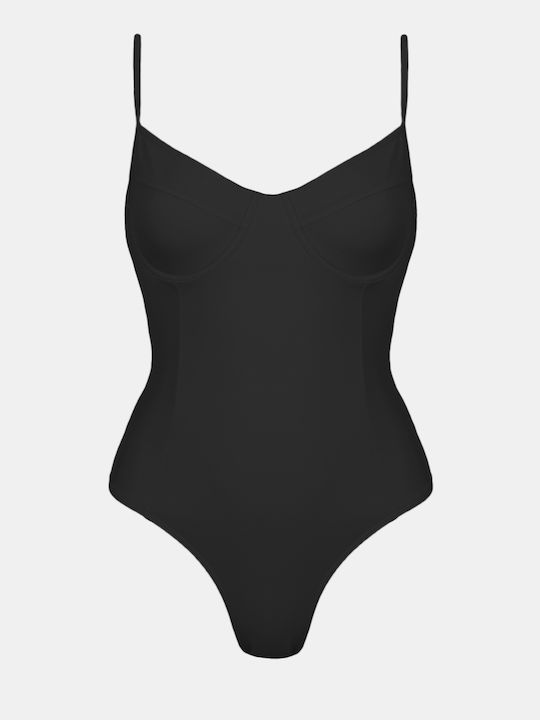 Black One Piece Swimsuit