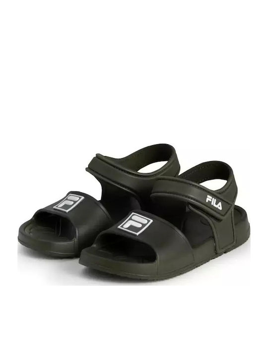 FILA Παιδικά Πέδιλα Μαύρα