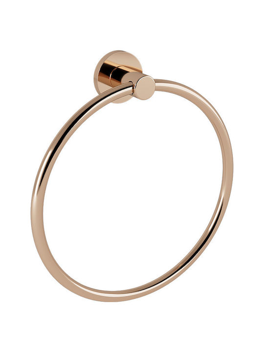 Verdi Single Wall-Mounted Bathroom Ring ​20x20c...