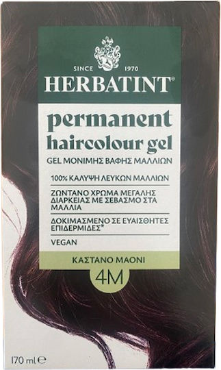 Herbatint Βαφή Μαλλιών 4M Καστανο Μαονι 170ml