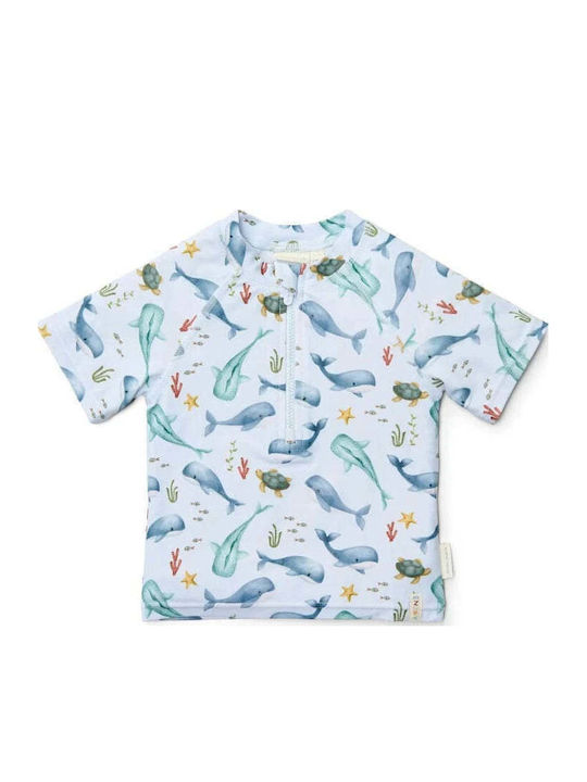Little Dutch Ocean Treasures Kids Swimwear Rashguard Ocean Multi-colour