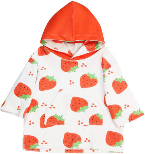 Zoocchini Swim Coverup UPF50+ Strawberry 0-24 Months Zoo12314
