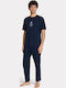 Мъжки летни пижами Pijadore Hold Fast Blue Pjdr1815-1-blue