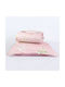 Borea Kids Quilt Set Single with Pillowcase Emeralda Powder Pink 160x220cm