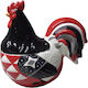 Πασχαλινή Μπισκοτιέρα Κεραμική Red Rooster 22cm