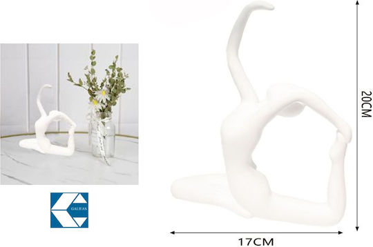 Galifas Dekorativ Statuette aus Polyresin 17x5x20cm 1Stück
