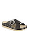 Women's Flat Sandals Anatomic in Black Color
