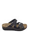 Sandale Casual Damă Anatomici De Piele Negre