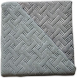 Hotel Bedspread Queen Size M260xP240cm Gray