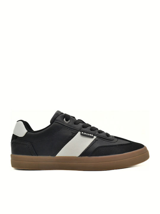 s.Oliver Ανδρικά Sneakers Μαύρα