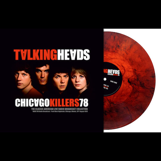 Talking Heads Chicago Killers 78 Vinil Roșu Marmorat 2