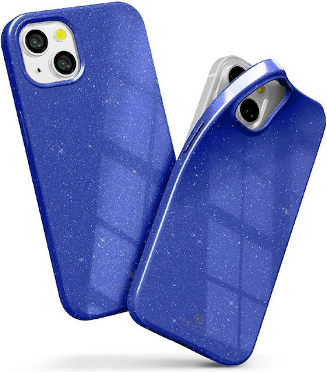 Jelly Wallet Πλαστικό / Σιλικόνης / Δερμάτινο Μπλε (iPhone 13 mini)