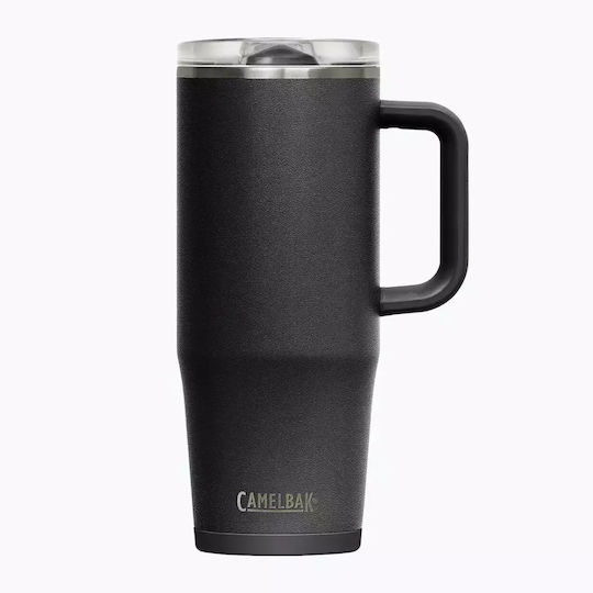 Pahar Termos Oțel Inoxidabil Fără BPA 950ml Negru