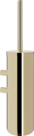 Verdi Metallic Toilet Brush Gold