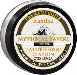 Mythical Vapers Twisted Fused Clapton Kanthal A...