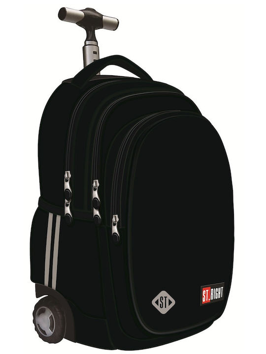 St. Majewski School Bag Trolley Black 26Liters