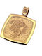 Rubini Charm Talisman Constantin Din Aur Galben 9 Carate