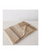 Boltze Decke Einlagig mit Fransen 160x130cm Beiges