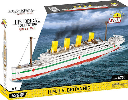 Cobi Τουβλάκια H.m.h.s. Britannic 636τμχ