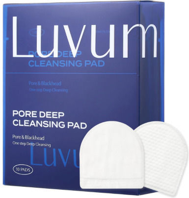 Luvum Pore Deep Pads Reinigung Gesicht für Akne-anfällige Haut 10Stück