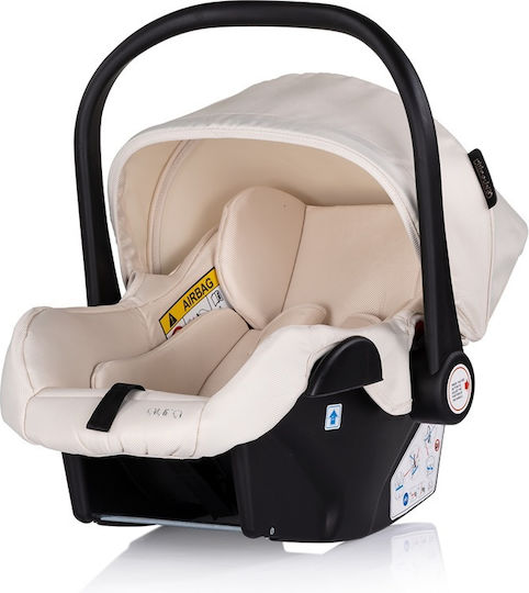 Chipolino Aura Baby Car Seat i-Size Biscotta
