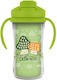 Dr. Brown's Baby Cup with Handles and Straw made of Plastic Green 300ml