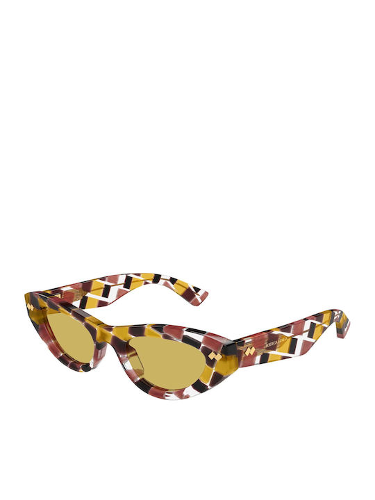 Bottega Veneta Unisex Sonnenbrille mit Braun Ge...