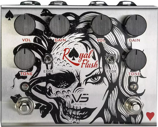 VS Audio Royal Flush+ Dual Channel M11V16 Pedale Wirkung Overdrive E-Gitarre