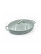Karvounis Porcelain Oval Heat-Resistant Cookware with Lid 43cm