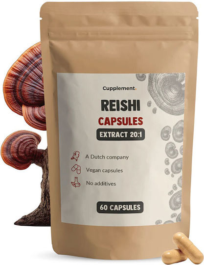 Cupplement Organic Reishi Extract 400mg 60 κάψουλες