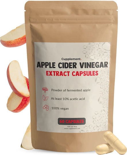 Cupplement Apple Cider Vinegar Extract 500mg 60 κάψουλες