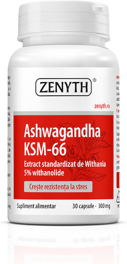 Zenyth Ashwagandha KSM-66 300mg 30 capace