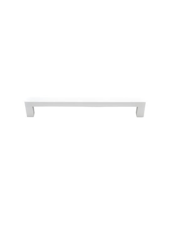 Best Design 5022 Handgriff Möbelgriff aus Metallisch White 55492-16 1Stück