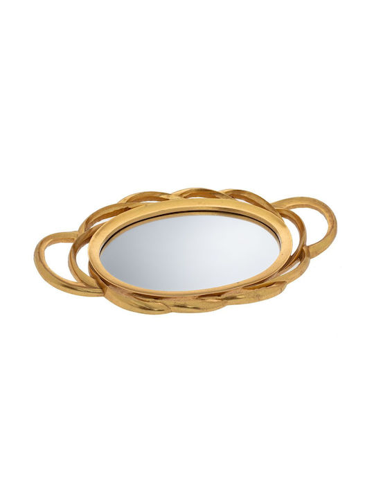 Iliadis Tavă Decorativă Polirosină Oval cu ogli...