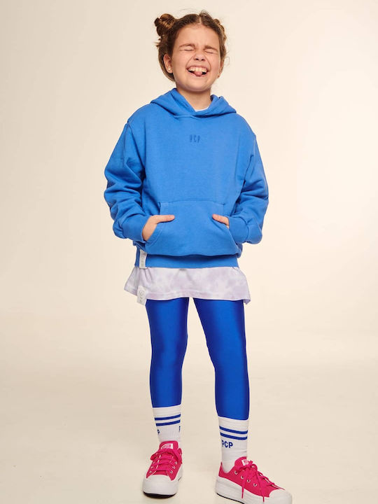 Kids Legging Sports Long Blue