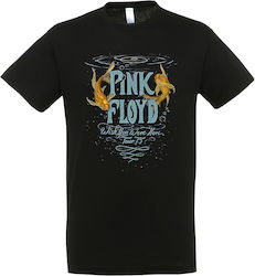 Men's Black T-Shirt Pink Floyd Dp1911