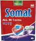 Somat All In One Extra 44 Κάψουλες Πλυντηρίου Πιάτων