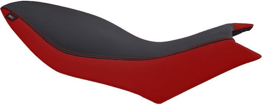Aprilia Dorsoduro 750 1200 2008-2020 Motorcycle Seat Cover Black Red Red Stitching