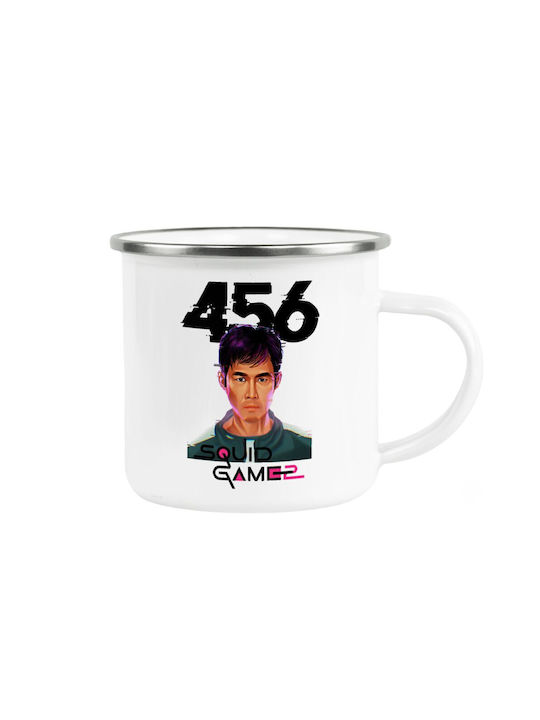 Koupakoupa Mug Metallic White 360ml