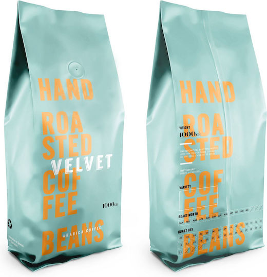 Velvet Coffee Καφές Espresso Arabica σε Κόκκους 1kg
