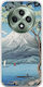 Ukiyo-e Fuji Lake Yamanaka Oppo Reno 12 Fs 5g Flexible TPU Transparent Silicone