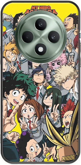 My Hero Academia Oppo Reno 12 Fs 5g Black TPU Black Silicone