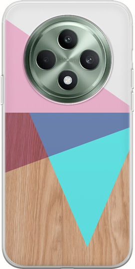 Solid Wood Oppo Reno 12 Fs 5g Flexible TPU Transparent Silicone
