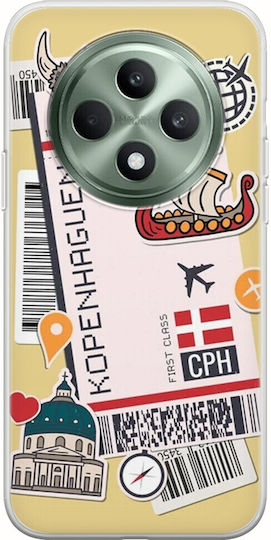 Ticket To Kopenhaugen Oppo Reno 12 Fs 5g Flexible Tpu Διάφανη Σιλικόνη
