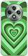 Latte Love Green Oppo Reno 12 Fs 5g Flexible TPU Transparent Silicone