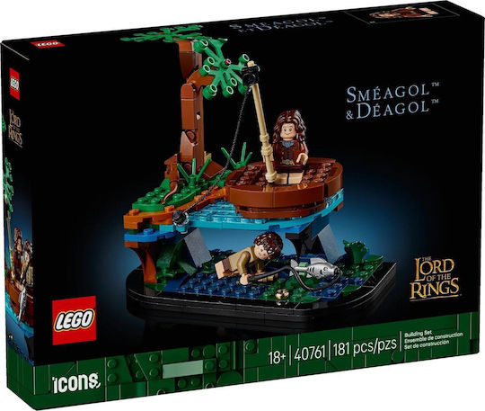 LEGO Building Blocks Lord Of The Rings Sméagol & Déagol For 18+ Years 181 Pieces